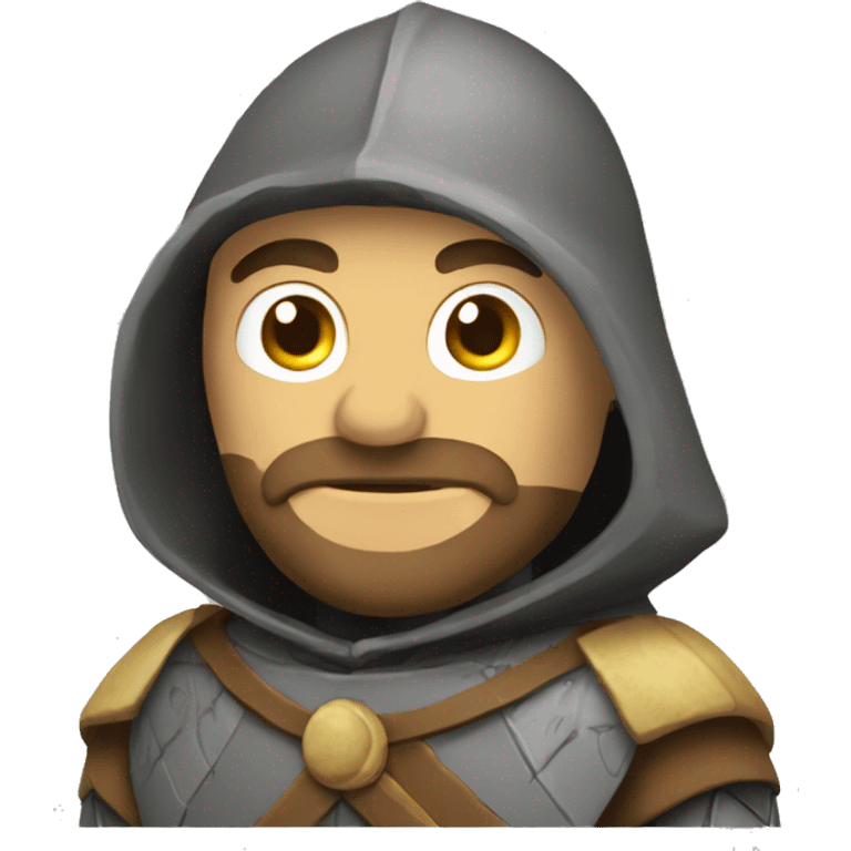 caballero medieval postrado emoji