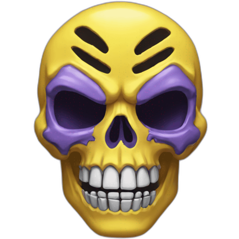 skeletor yellow skull emoji