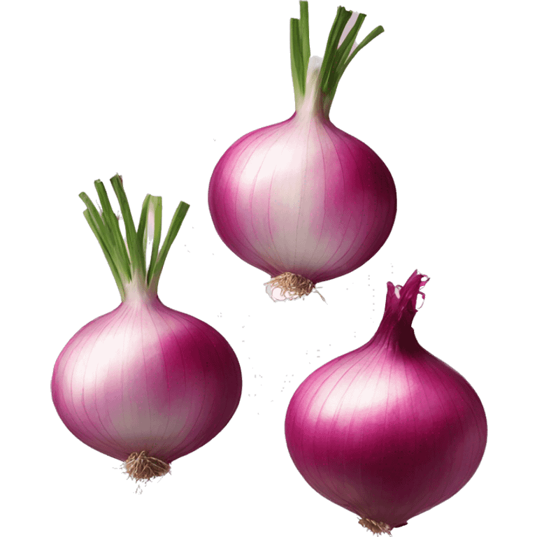 pink onion emoji