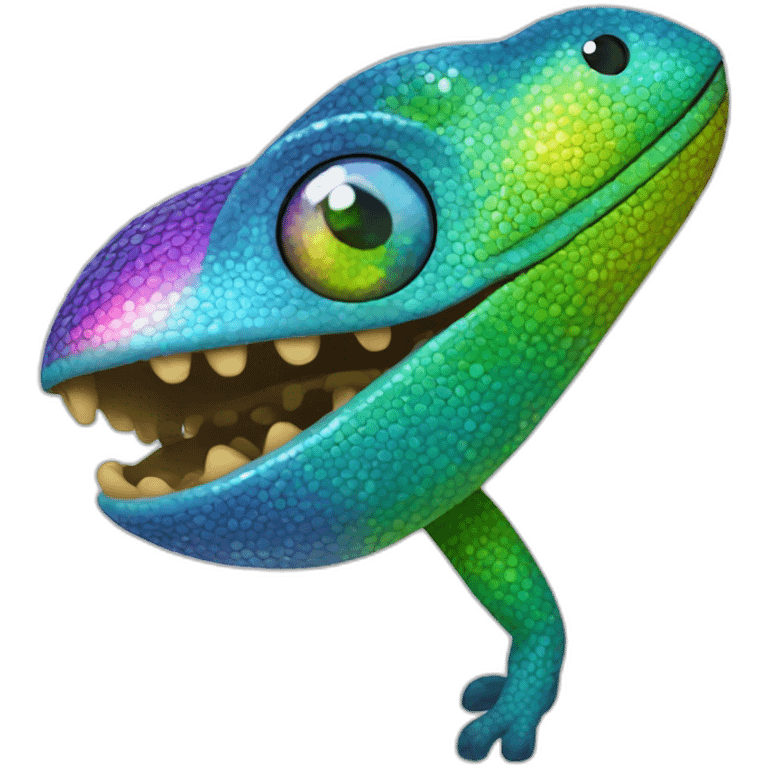 disco-cameleon emoji