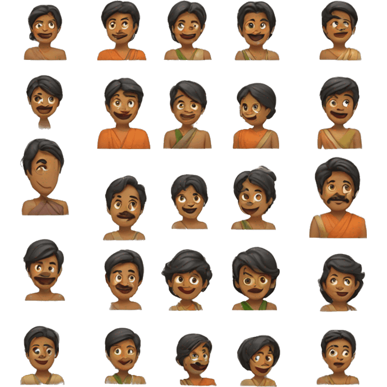 SOUTH ASIA emoji