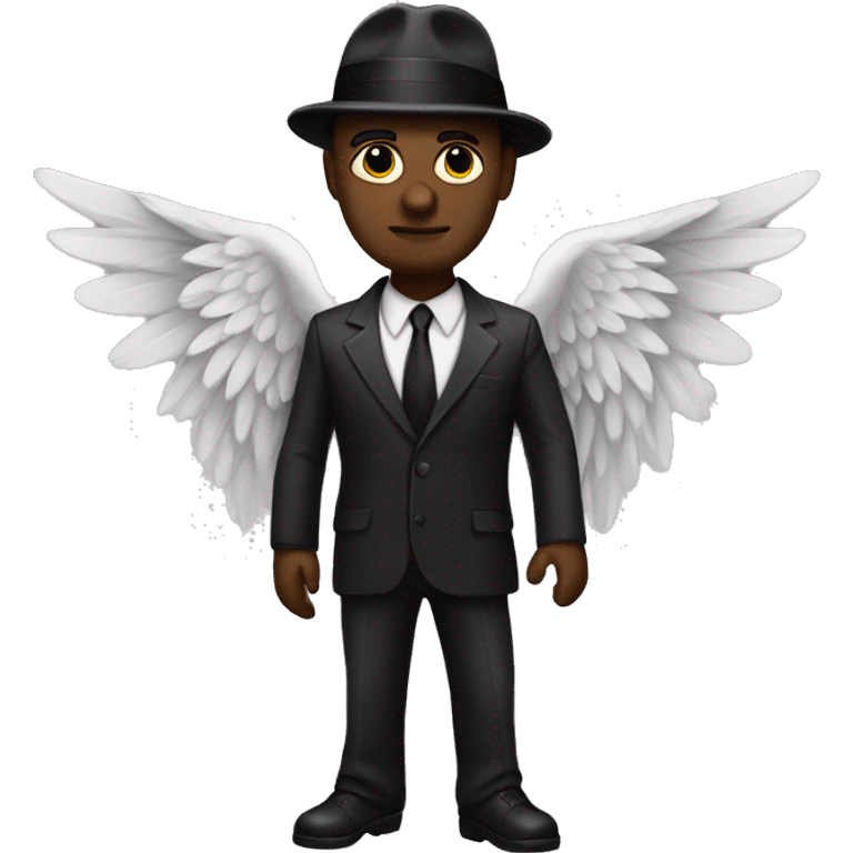 mafia member with angel wings emoji