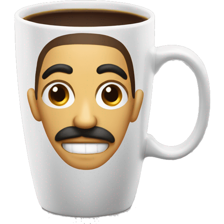 Realistic Mexican coffee mug. emoji