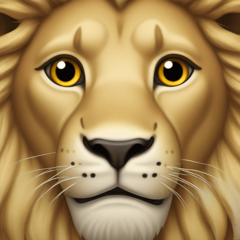 Lion face emoji