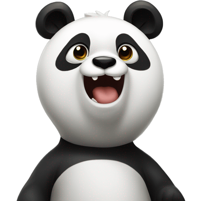 Panda amazed  emoji