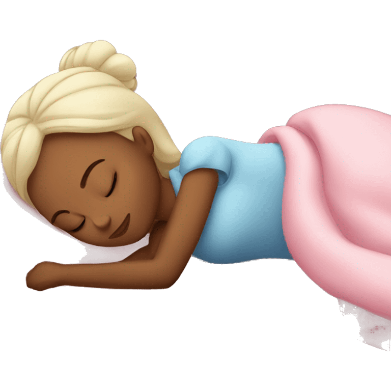 Princess sleeps peacefully emoji