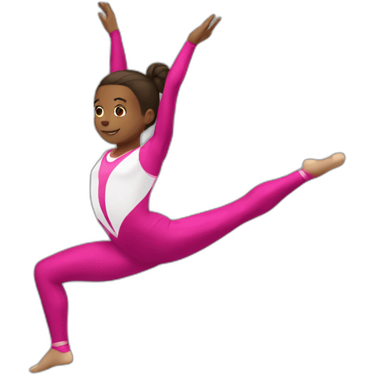 Gymnastic emoji