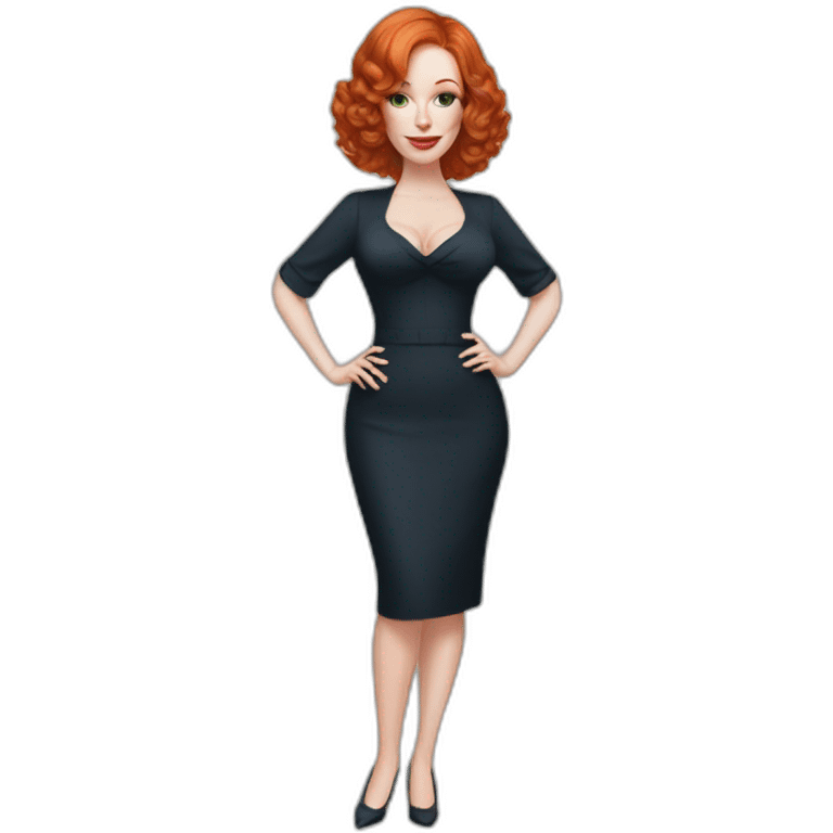 christina hendricks full body emoji