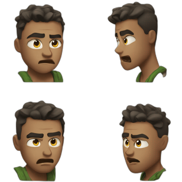 Angry umar ayub emoji