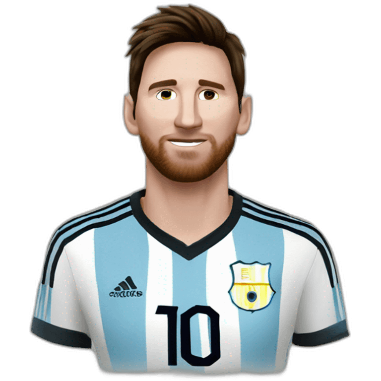 messi argentina emoji