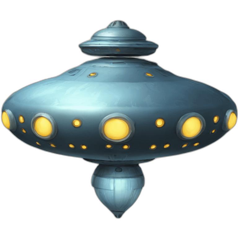 Baroque UFO emoji