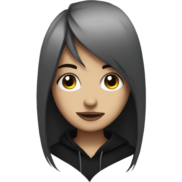 Emo girl  emoji