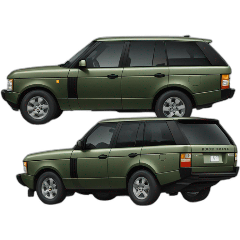 army green 80s range rover emoji