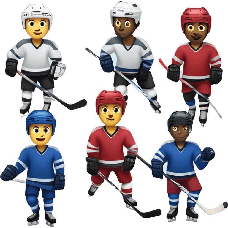 Ice hockey  emoji