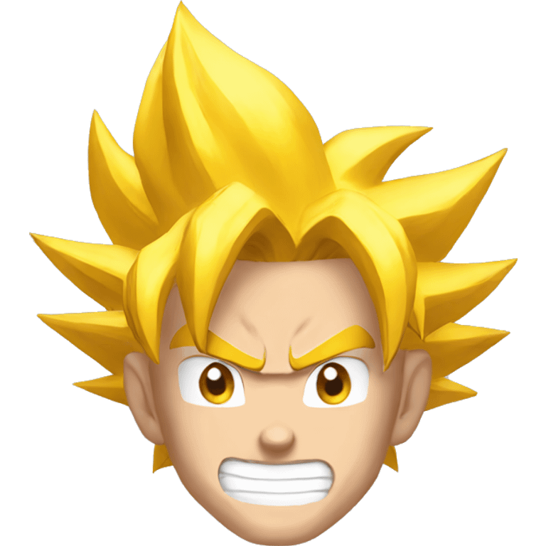 Goku super Saiyan  emoji