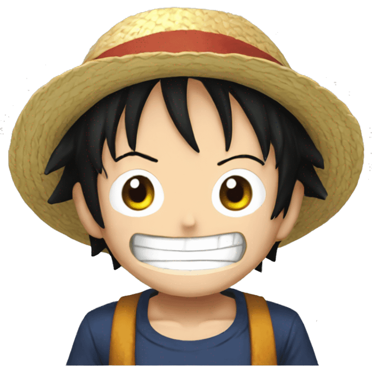 Luffy from One piece emoji