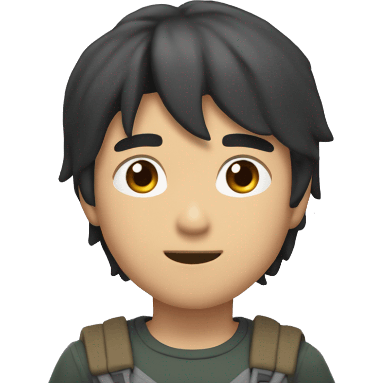 Hiro hamada con su taje de súper héroe  emoji