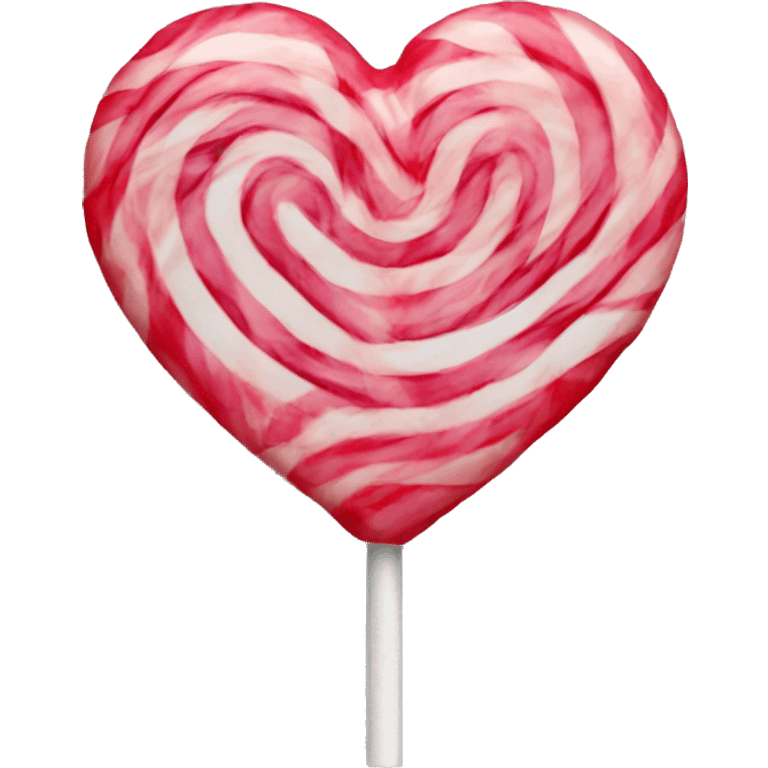 Lollipop heart emoji