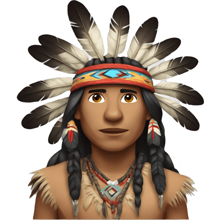 Native American Indian emoji