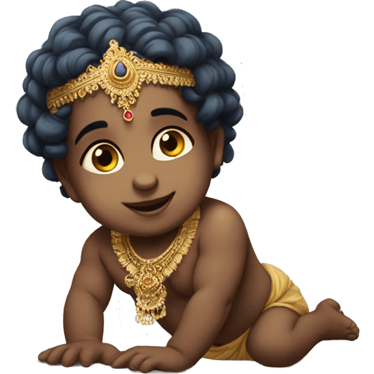 Baby Krishna emoji