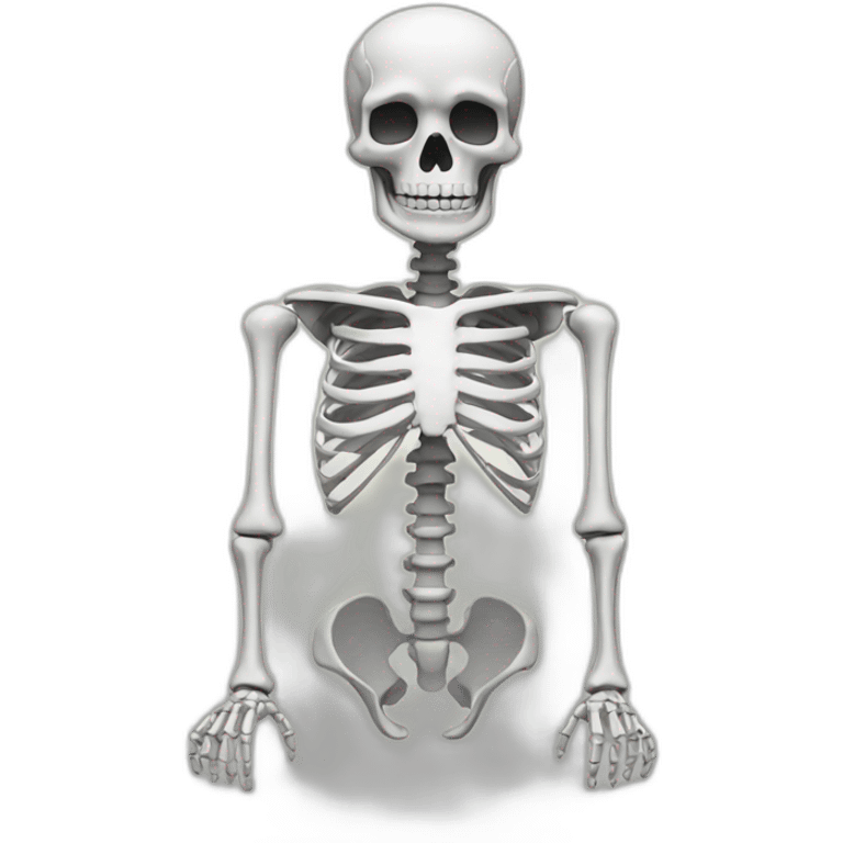 skeleton. emoji