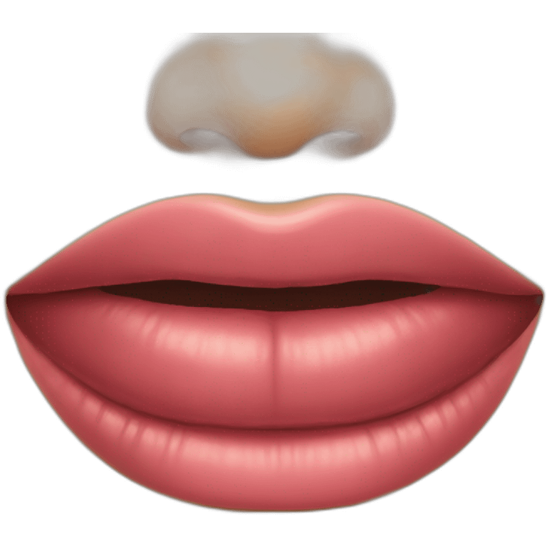 Lip bigger emoji