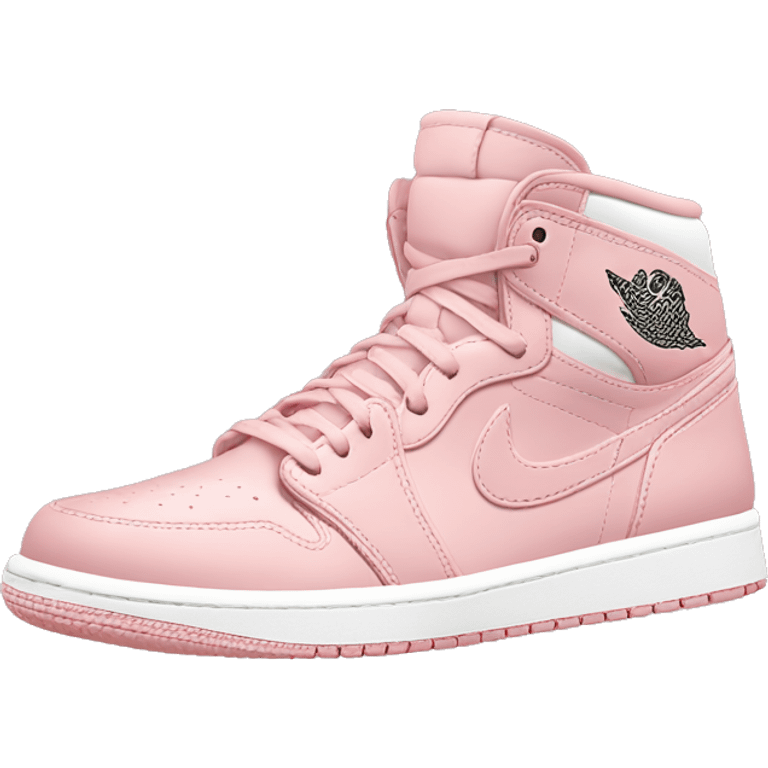 light pink jordan 1 emoji