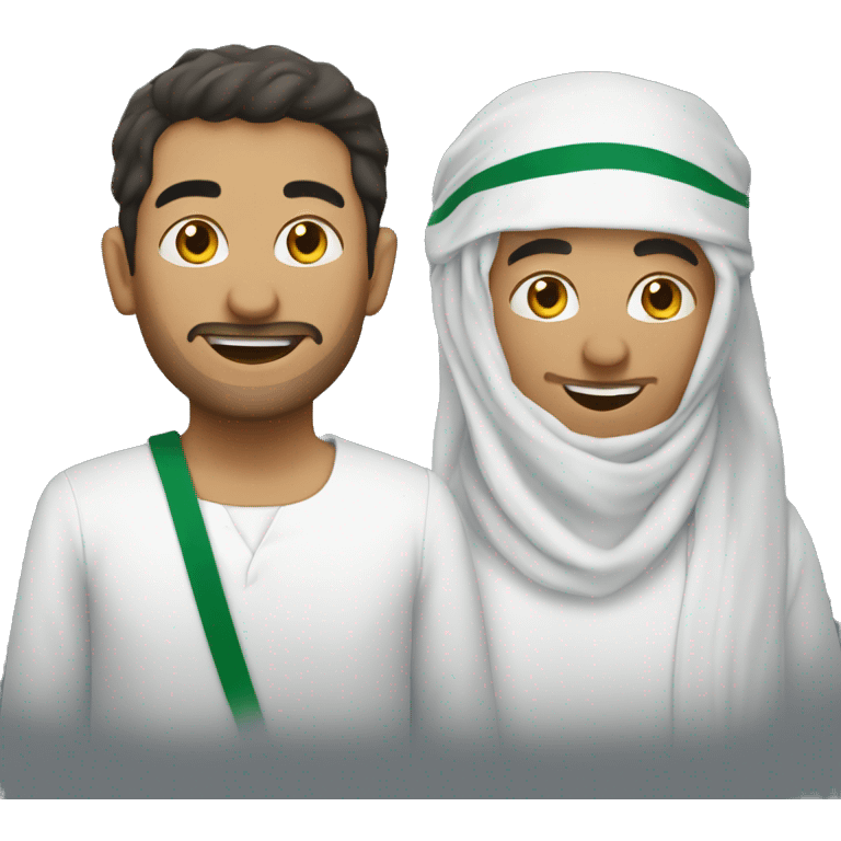 Algerian with a karakou  emoji