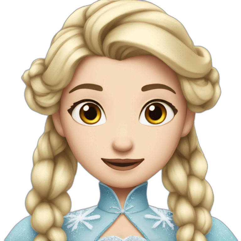 Reine des neiges emoji