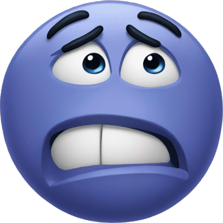 sadness form the inside out movie emoji