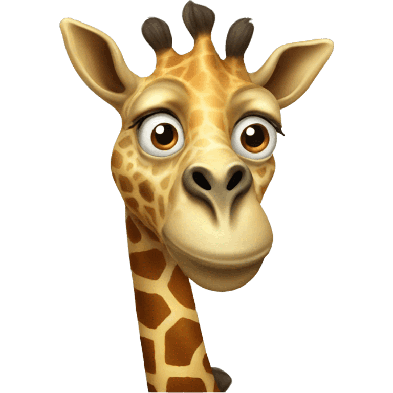 monster giraffe emoji