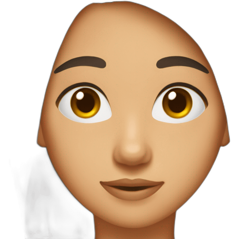 Fille brune de 16 ans emoji