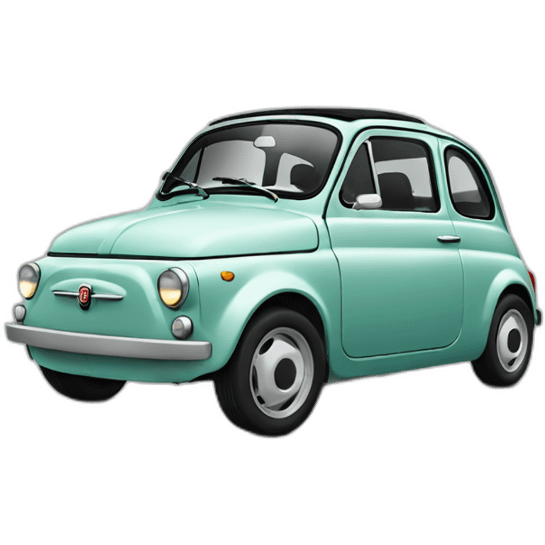 Fiat 500 emoji