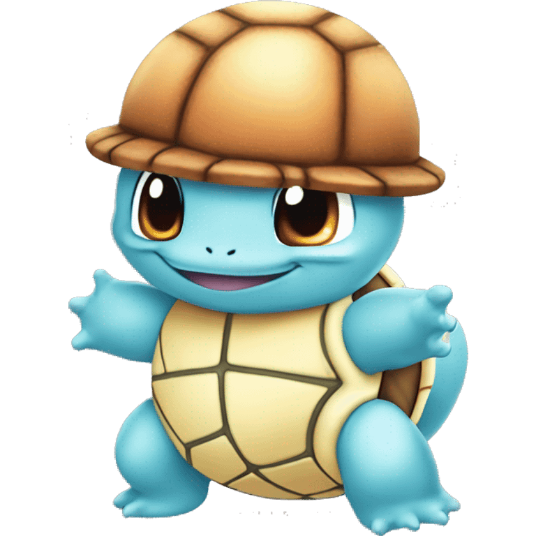 Squirtle with sun glaces emoji