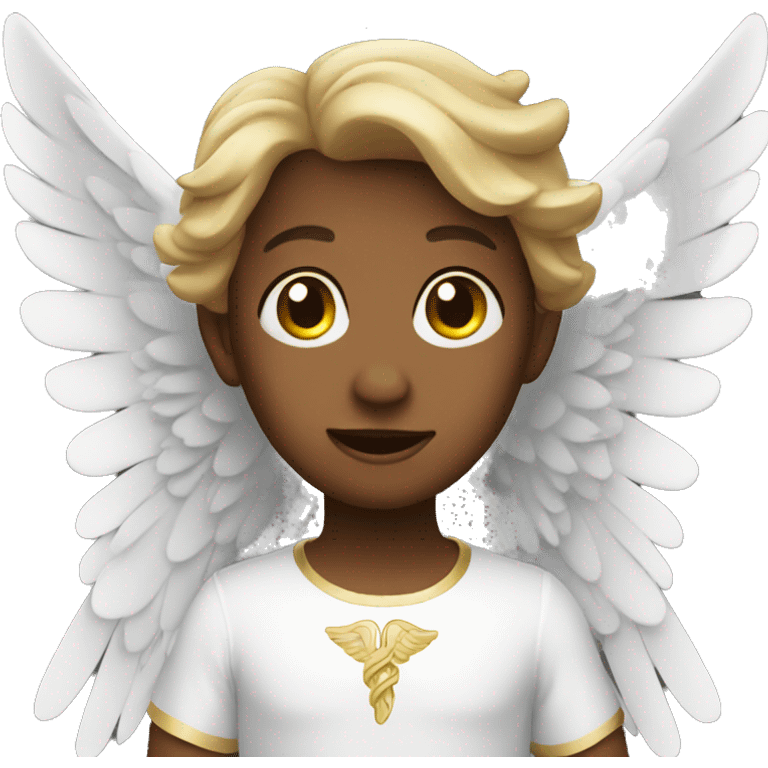 Angel with wings emoji