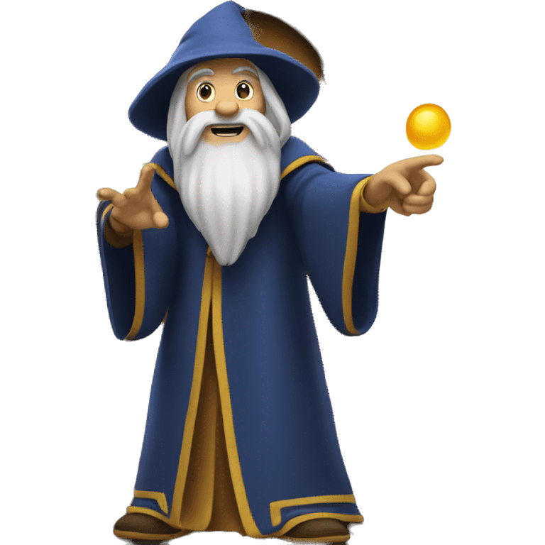 wizard pointing at a open door emoji