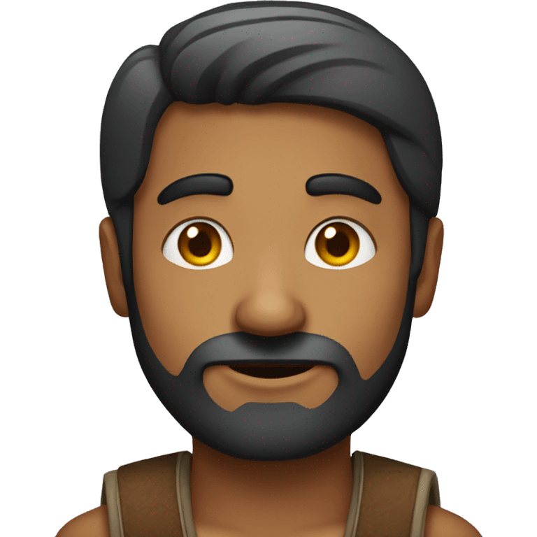 Indian man with small beard  emoji