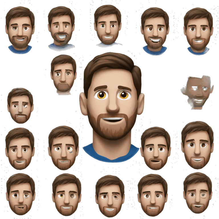 messi con riendose emoji