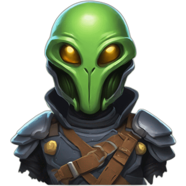 alien Bounty Hunter roguelike rpg style inspired by slay the spire emoji