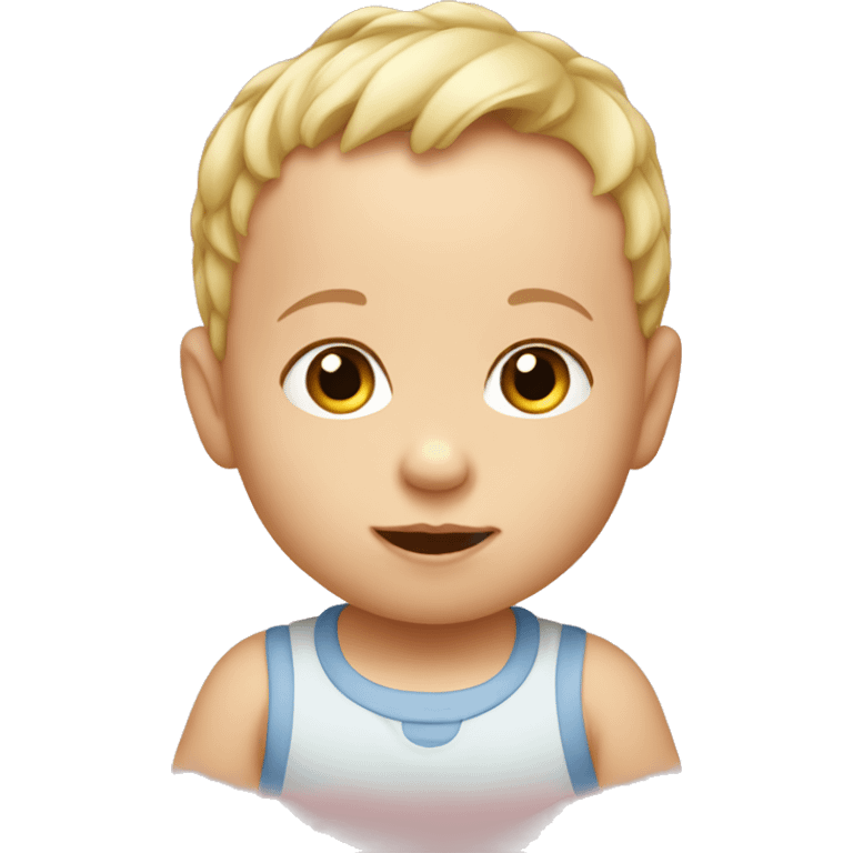 caucasian baby emoji