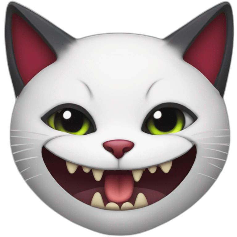 Cat vampire emoji