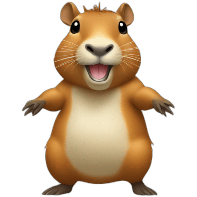 Capivara QUE DANÇA emoji