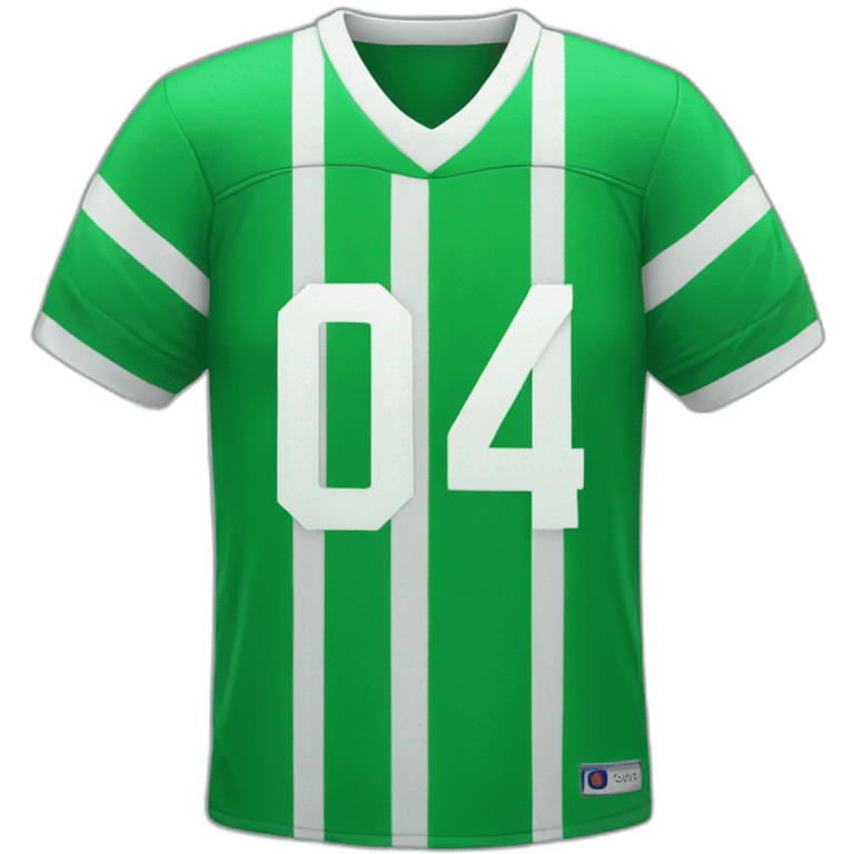 Green football shirt emoji