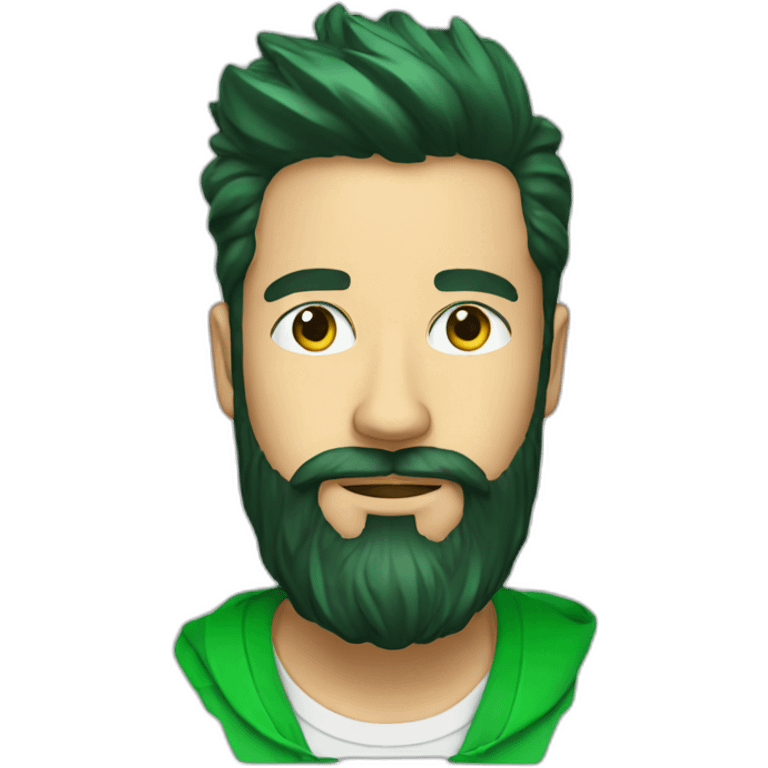 beard oil green emoji