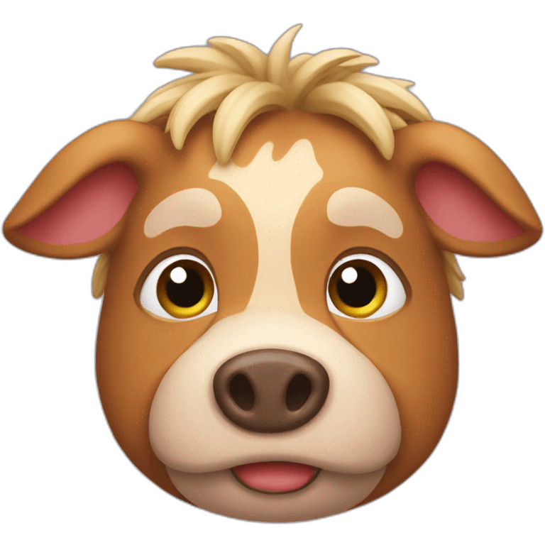 Sanglier sur porc emoji