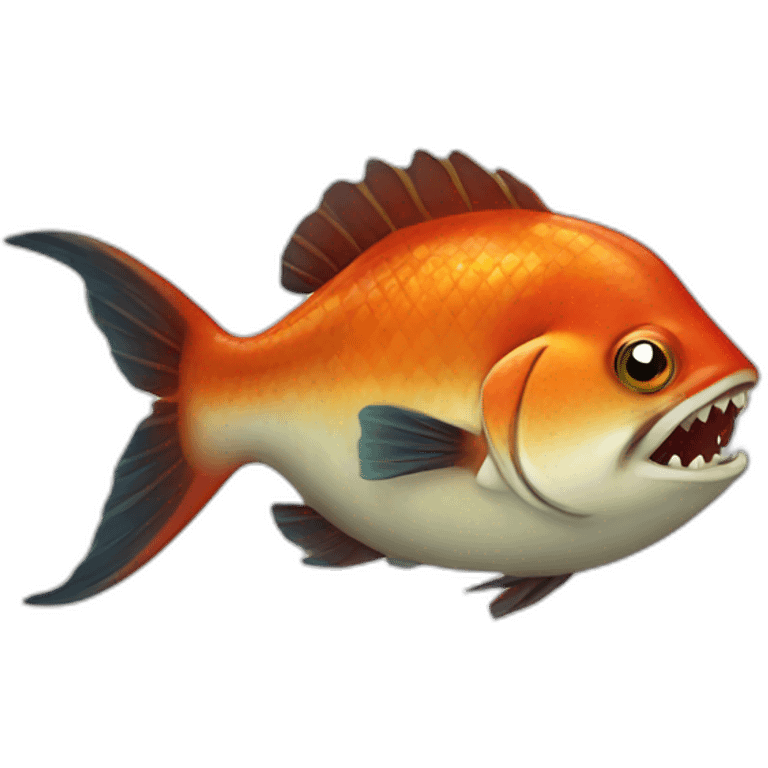 piranha emoji