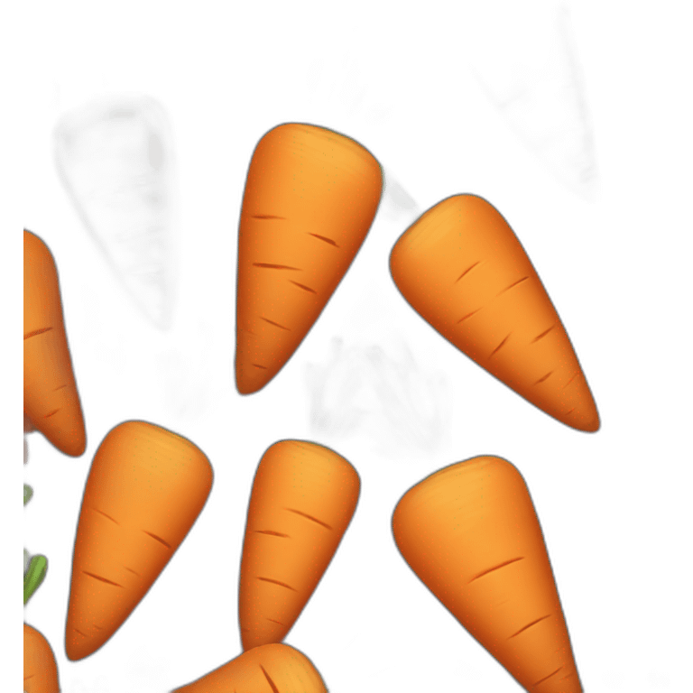 happy carrot emoji