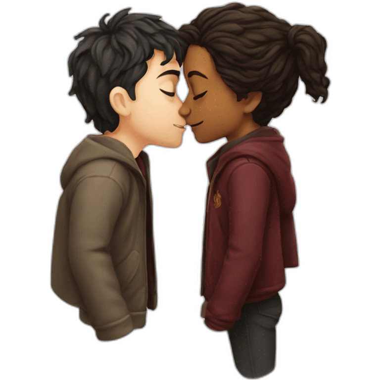 harry-potter-kissing-hermione emoji