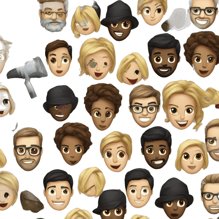 Fabric of bloggers  emoji