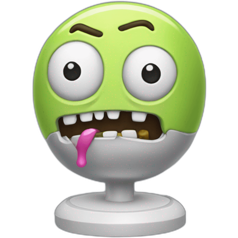 the Rick and Morty game joystick emoji